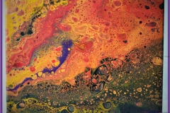 Oriental Night Leinwand 30 x 30 cm
